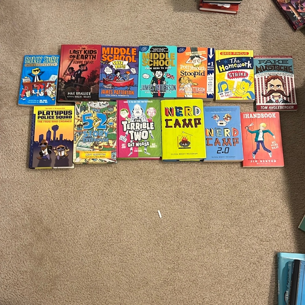 Colorful Children's Book Collection